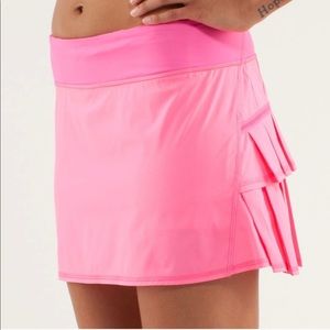 Rare Lululemon Pinkalicious pacesetter skirt